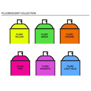 Peinture pour vélo Spray.Bike FLUO Collection - 400ml