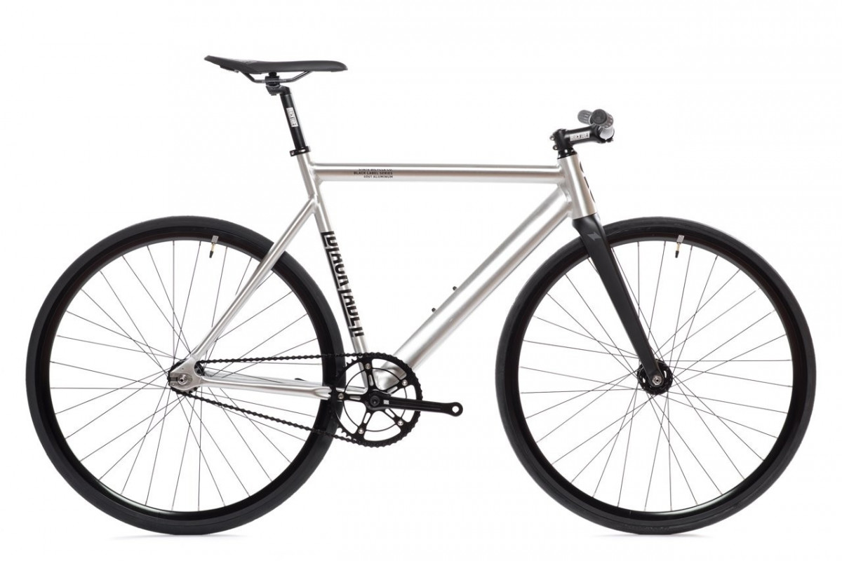 Fixie State Bicycle - Black Label V2 - RAW Fixie State Bicycle - Black Label V2 - RAW