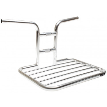 Guidon porteur intégré BLB Argent poli