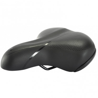 Selle DDK spécial confort noir 243x212 mm