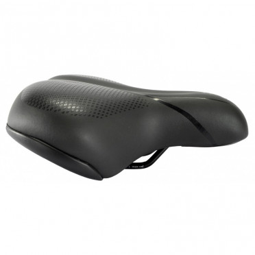 Selle DDK spécial confort noir 243x212 mm