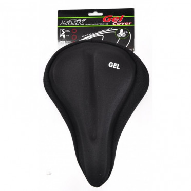 Couvre-selle DDK noir en gel 280 x 185 mm