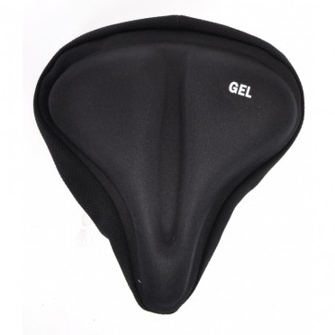 Couvre-selle DDK noir en gel Diam 260x245 mm