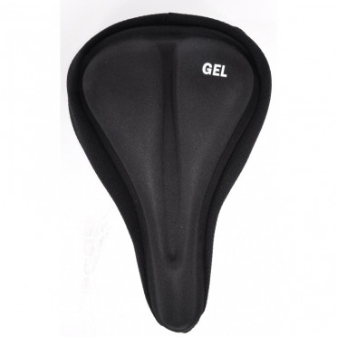 Couvre-selle DDK noir en gel Diam 280x170 mm