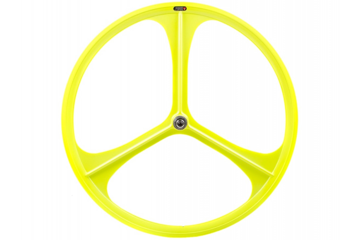 Roue à Bâtons 3 SPOKE Jaune Fluo Roue à Bâtons 3 SPOKE Jaune Fluo