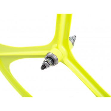 Roue à Bâtons 3 SPOKE Jaune Fluo