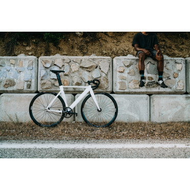 Vélo Fixie / Singlespeed Aventon Mataro 2022 - White