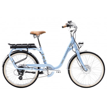 Vélo électrique Peugeot eLC01 e-LEGEND - Bleu Vintage