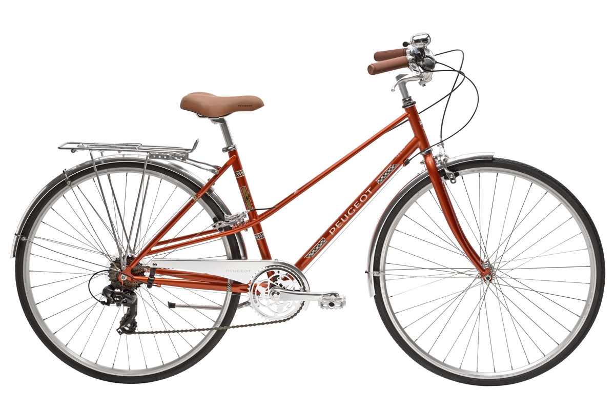 Vélo de ville Peugeot LC01 D7 LEGEND - Orange Vélo de ville Peugeot LC01 D7 LEGEND - Orange