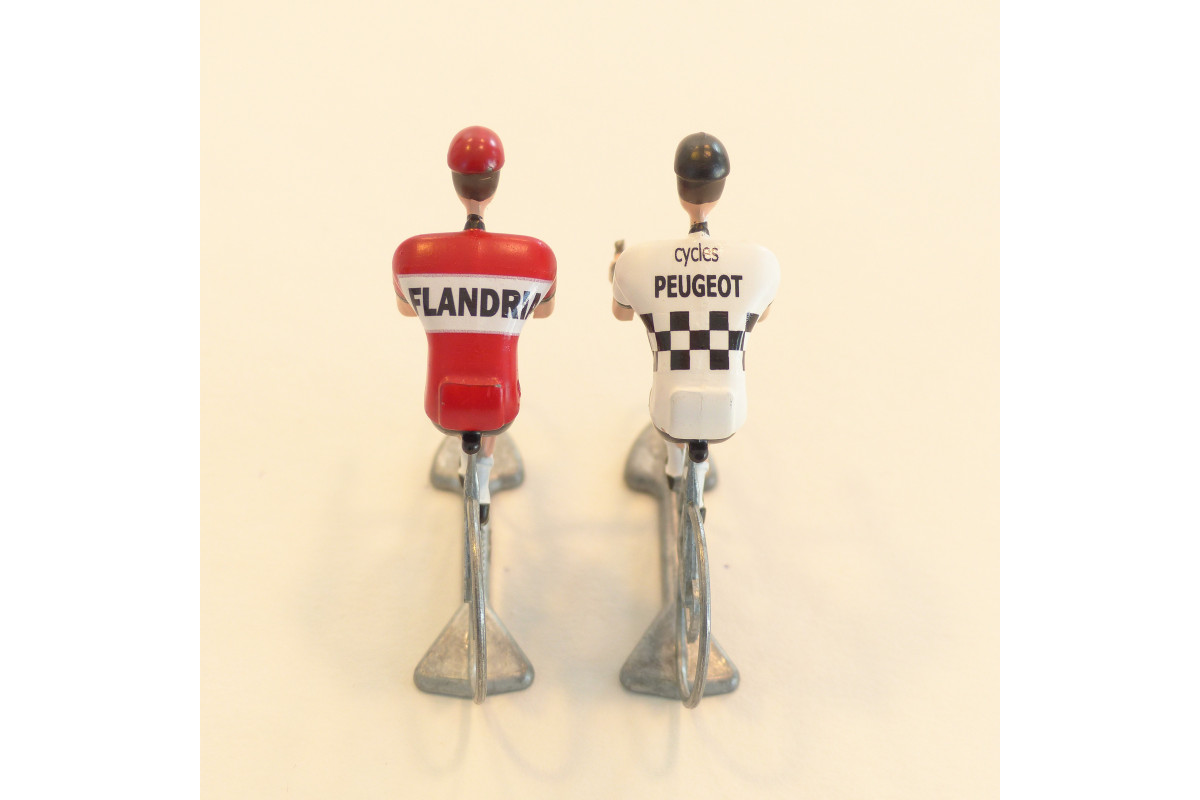 Figurine Cycliste - Peugeot X Flandres Figurine Cycliste - Peugeot X Flandres