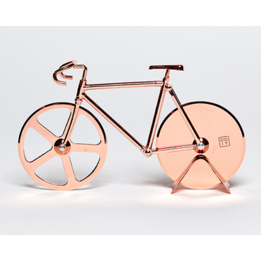 Coupe Pizza Vélo Copper