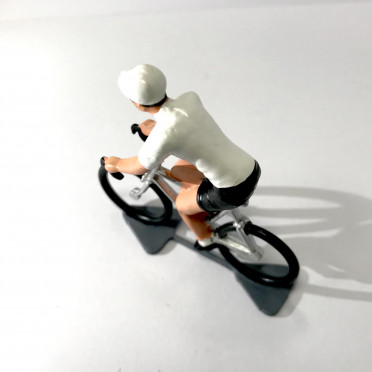 Figurine cycliste Roger - Maillot Blanc (Meilleur Jeune)