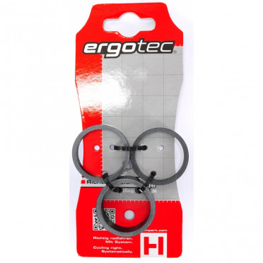 Lot de 3 Entretoises / Spacers de direction Carbone