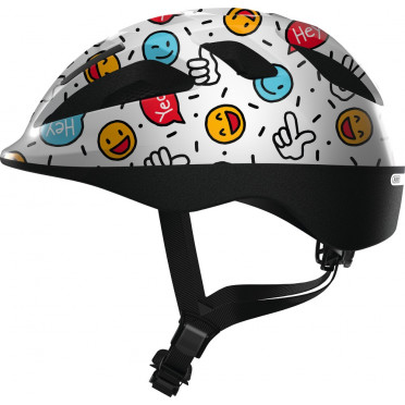 Casque Vélo Enfant ABUS Smooty 2.0 White Smiley