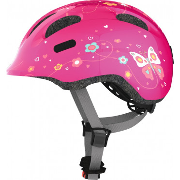 Casque Vélo Enfant ABUS Smiley 2.0 Pink Butterfly