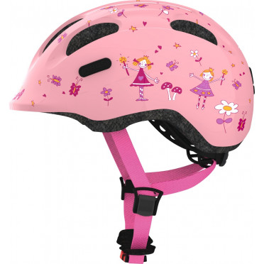 Casque Vélo Enfant ABUS Smiley 2.0 Rose Princess
