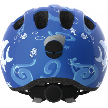 Casque vélo enfant Abus Smiley 2.0 Blue Sharky