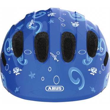 Casque vélo enfant Abus Smiley 2.0 Blue Sharky