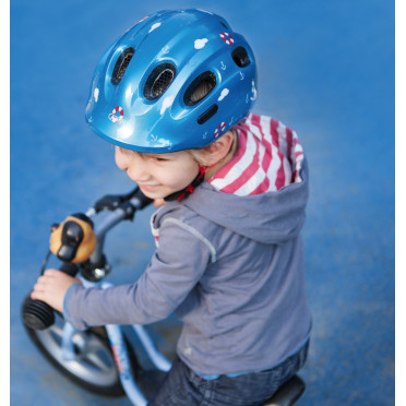 Casque Vélo Enfant ABUS Smiley 2.0 Blue Sharky
