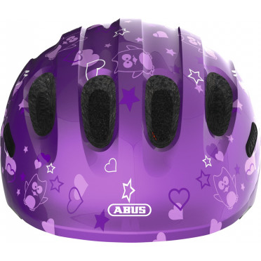 Casque Vélo Enfant ABUS Smiley 2.0 Purple Star