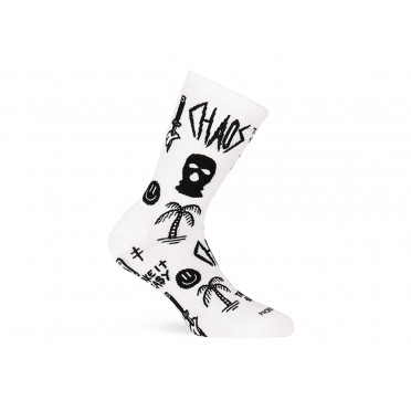 Paire de chaussettes cycliste PACIFIC & CO - Miami Vice