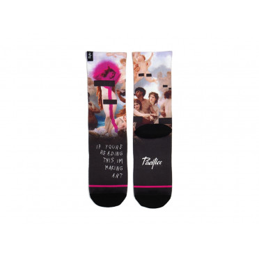 Paire de chaussettes cycliste PACIFIC & CO - Free Venus
