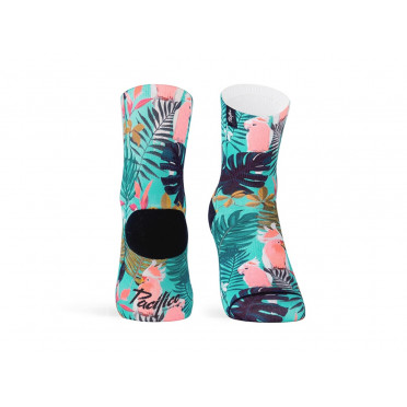 Paire de chaussettes cycliste femme PACIFIC & CO - Birdie