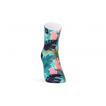 Paire de chaussettes cycliste femme PACIFIC & CO - Birdie
