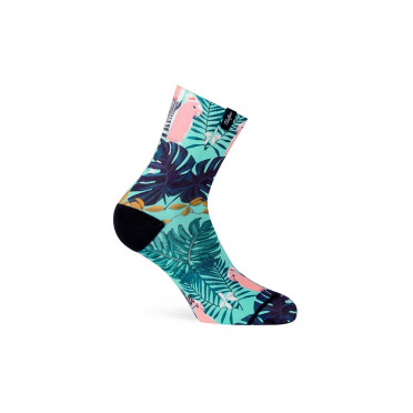 Paire de chaussettes cycliste femme PACIFIC & CO - Birdie