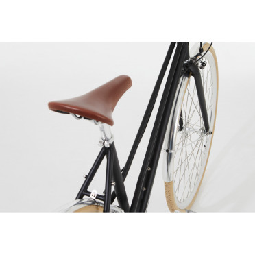 Vélo Urbain InFiné Cycles Flâneuse - Noir Mat