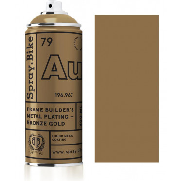 Peinture pour vélo Spray.Bike Frame Builder's Metal Plating - 400 mL