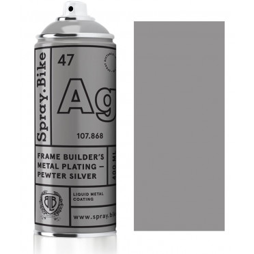 Peinture pour vélo Spray.Bike Frame Builder's Metal Plating - 400 mL