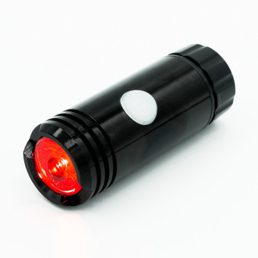 Eclairage vélo LED Arrière WTP Métal LED à rechargement USB