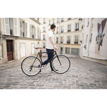 Vélo de Ville Infiné Asphalt Noir