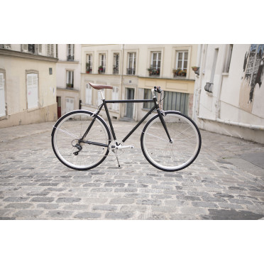 Vélo de Ville Infiné Asphalt Noir