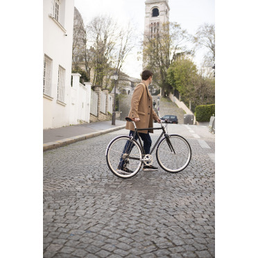 Vélo de Ville Infiné Asphalt Noir