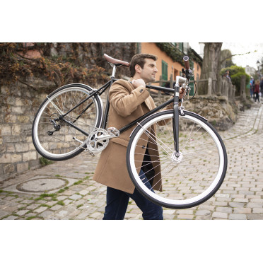 Vélo de Ville Infiné Asphalt Noir