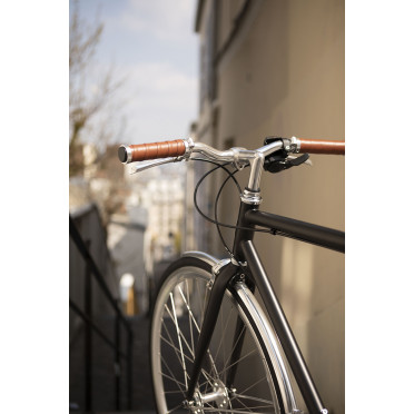 Vélo de Ville Infiné Asphalt Noir