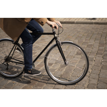 Vélo de Ville Infiné Asphalt Noir