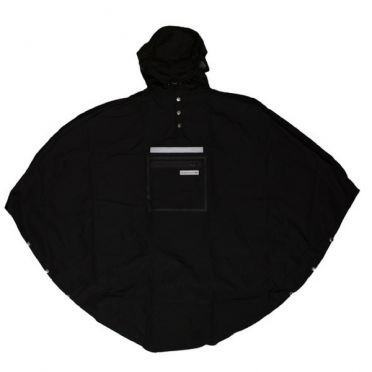 Poncho Imperméable The People's Poncho 3.0 Hardy Noir