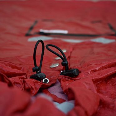 Poncho Imperméable The People's Poncho 3.0 Hardy Rouge