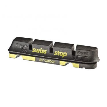 Pack de 4 cartouches Swissstop type Shimano Flash Pro Black Prince pour jantes carbone