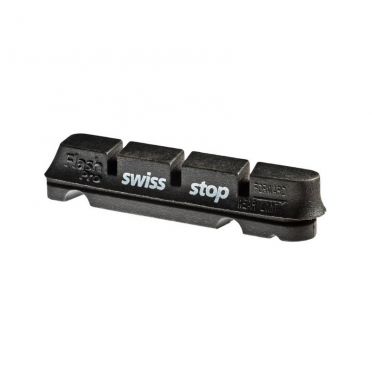 Pack de 4 cartouches Swissstop type Shimano Flash Pro Black pour jantes aluminium
