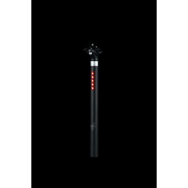 Tige de Selle Lightskin à Rechargement par Piles V2 Noire