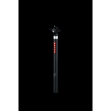 Tige de Selle Lightskin à Rechargement USB Noire