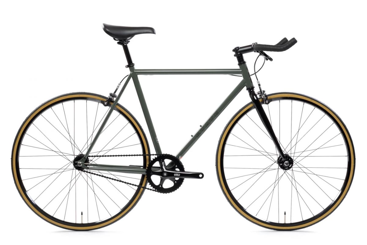 Vélo Fixie / Singlespeed State Bicycle - 4130 - Army Green