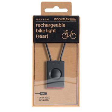 Eclairage Vélo Bookman Block USB Arrière
