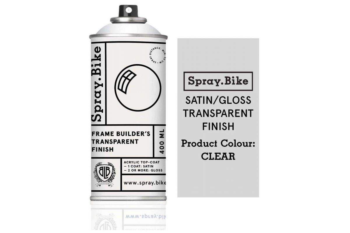 Vernis Transparent vélo Spray.Bike Brillant