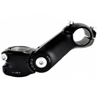 Potence aluminium noir réglable P&A