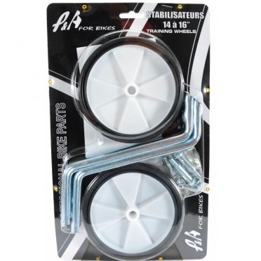 Paire de stabilisateurs pour vélo enfant 14" à 16"